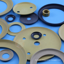 PTFE gasket spacer filled PI/carbon/bronze for air compressor pneumatic pump oil free working condition